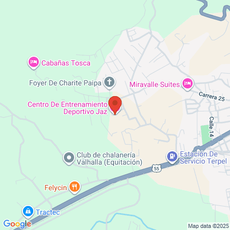 Zona Fit Delta Paipa map