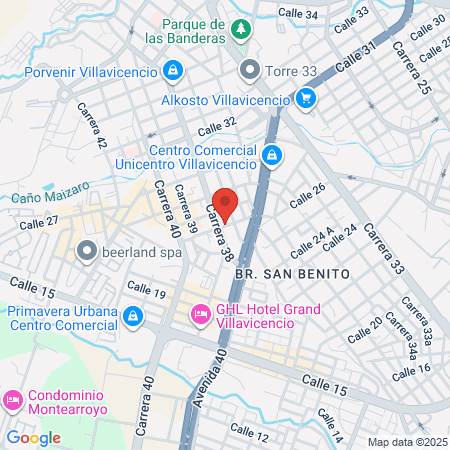 Miguel Parrado Urologist map