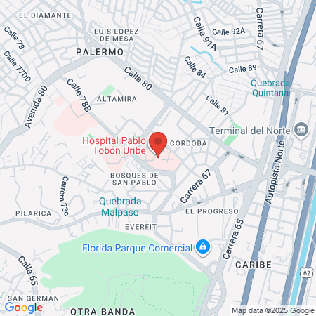 Dr Daniel Contreras Pérez map