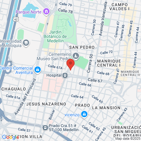 Dr Wilson Múnera Pineda Ginecólogo map