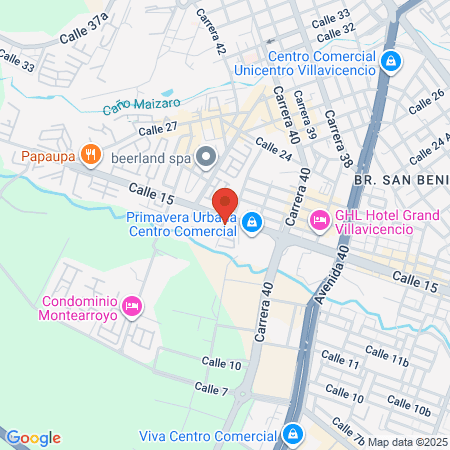 Unidad De Cardiologia map