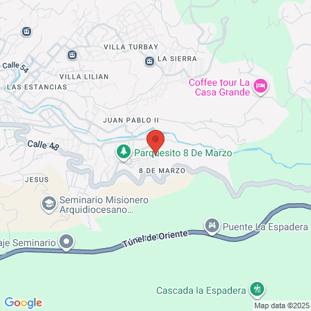 Dra Manuela Gallón map