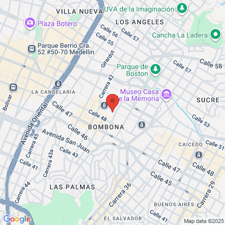 Instituto Medico Antioquia map