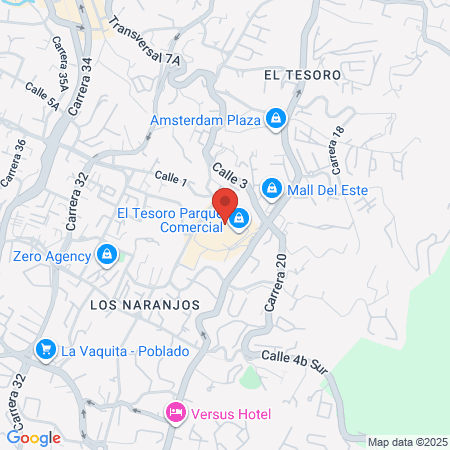 Dr Juan Santamaria Cirujano map