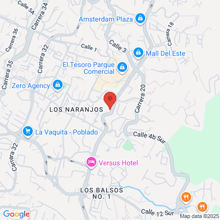 Dr Camilo Tarazona map