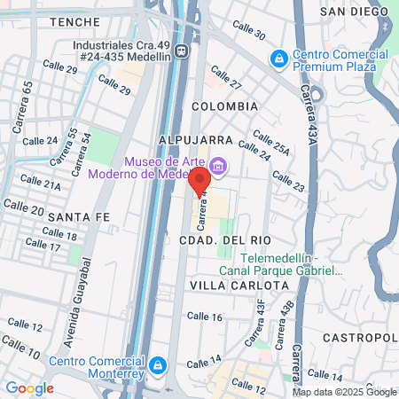 Dr Antonio Decastro Internista map