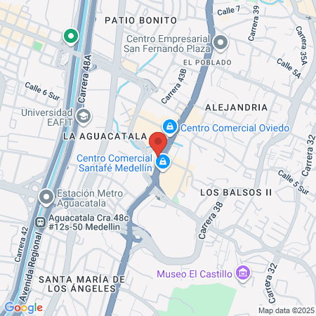 Dr Oscar Mauricio Ardila Suárez Gastroenterólogo map