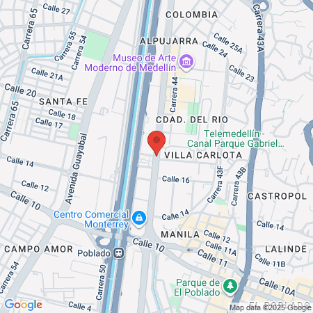 Dra Natalia Peña Sierra Ginecólogo map