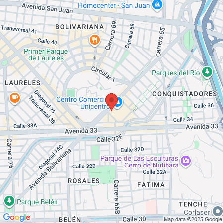 Health Feet Podiatrists map