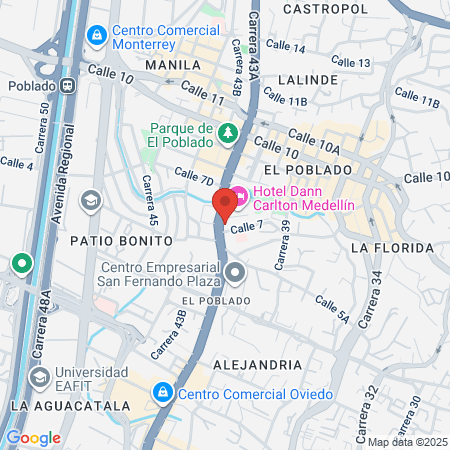 Grupo De Obesidad Clinica Medellin map