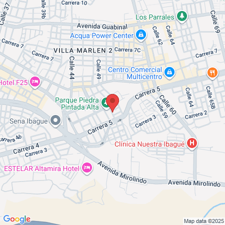 Unilaser Estetic map