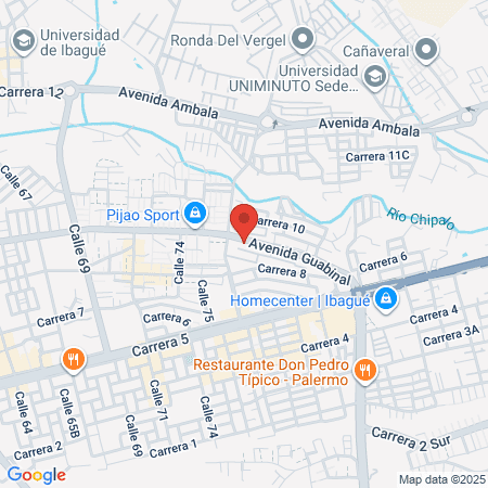 Las Juanas Nails map