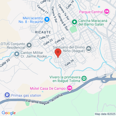 Angie Guzmán Studio Nails map