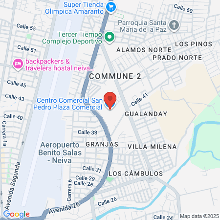 Centro De Rendimiento Deportivo Del Huila La Felicidad map