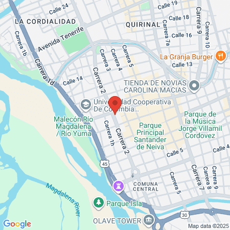 La Tokata Canchas Deportivas map