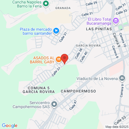 Legendario Barbershop map