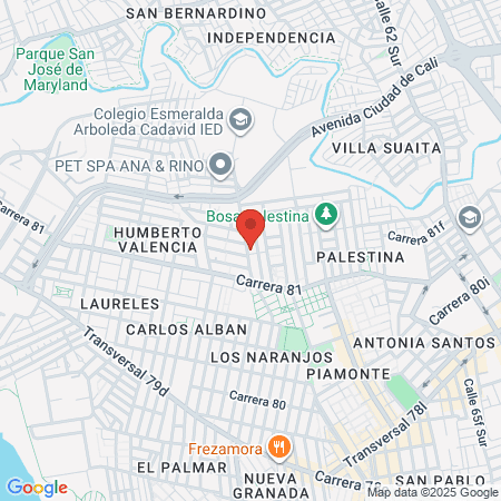 Quiropedia Podología Angie map