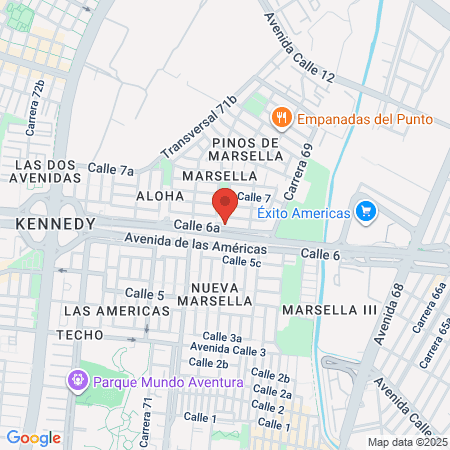 Consultorio Urología map