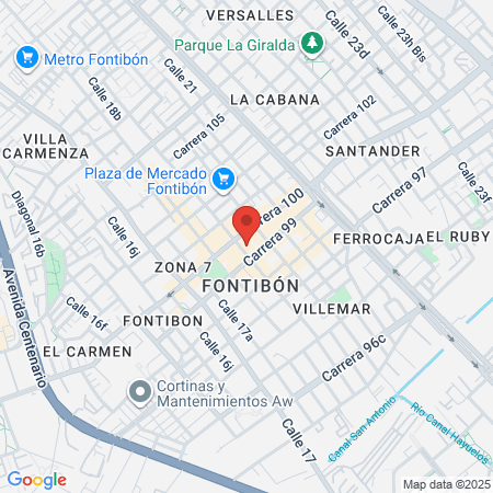 Clínica Medicentro Familiar Sede Fontibón map