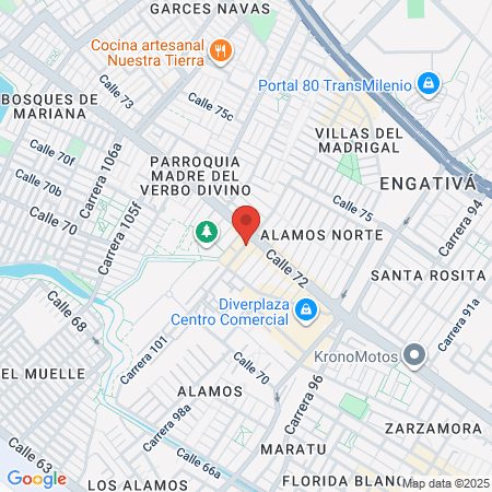 La Carolina Medical Ips map