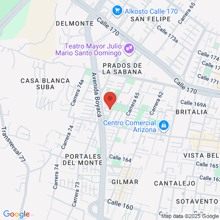 Dra Ladis Patricia Rodriguez Baute map