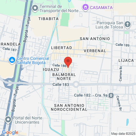 Dra Daniela Torres Astudillo Médico General map