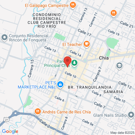 Natural Body Center map