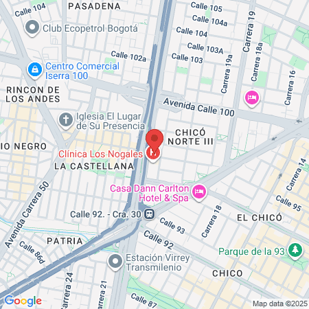 Dr Alvaro Rodriguez Saenz Cirujano Maxilofacial map