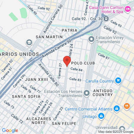 Consultorio Terapias map