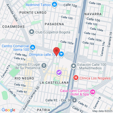 Cya Hospitalarios Sas map