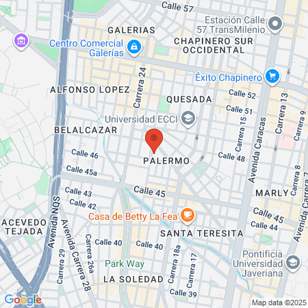 Sanando Con Amor map