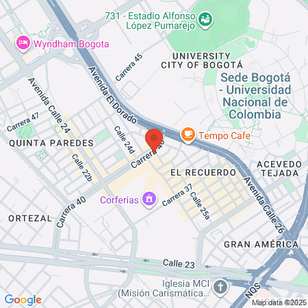 Dr Santiago Morales Neurocirujano map