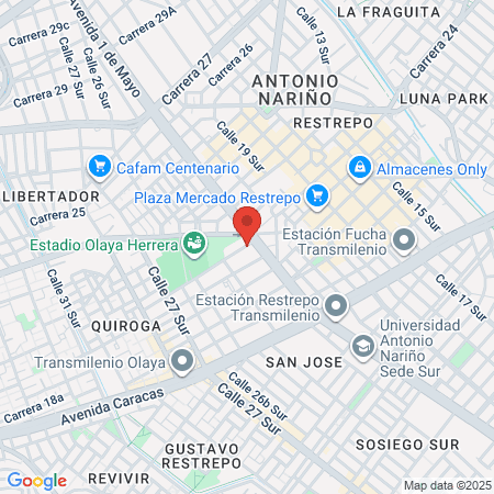 Dra Maria Fernanda Rodriguez Loreto map