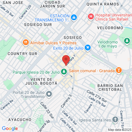 Dr Marco A García Ortíz map