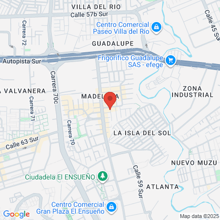 Dr Camilo Martinez Sanchez map