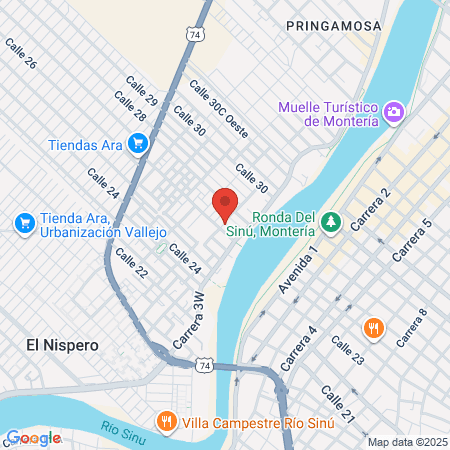 The Queen Centro De Belleza map