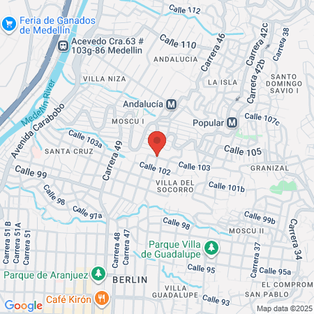 Barberiashop Bless map