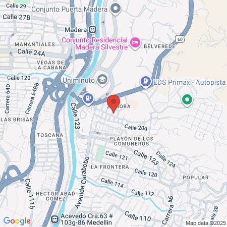 Barberia Cardonas map