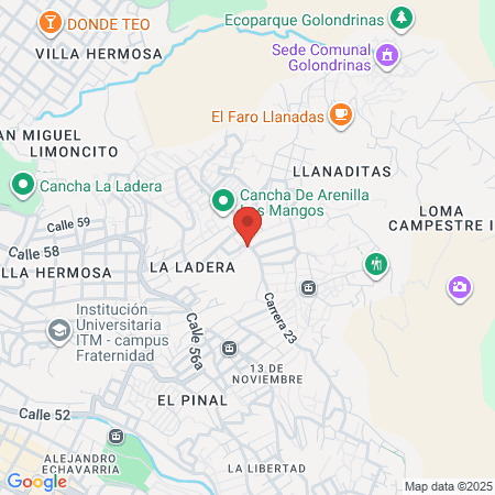 Barberia Afro Pai map