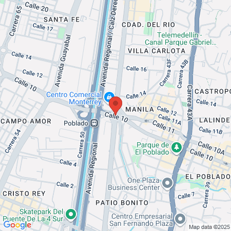 Barberia California Ruiz map