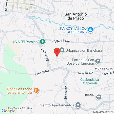 Barberia White And Gold map