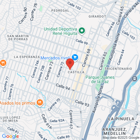 Barberia Los Angeles map