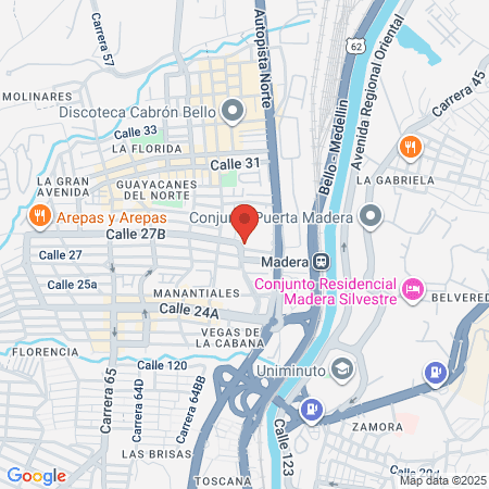 Barberia El Cris map