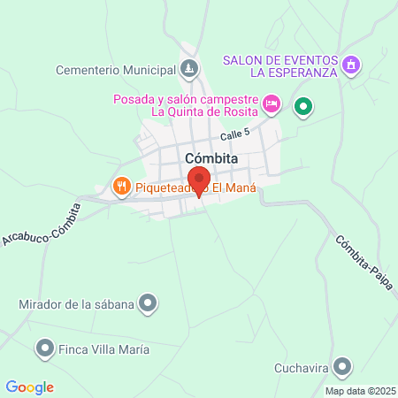E S E Centro De Salud De Combita map