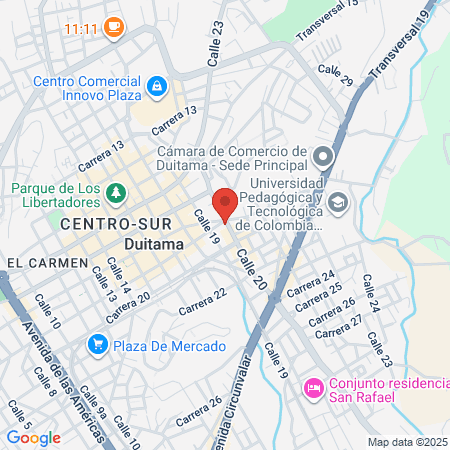 Optica Natural Vision Mc map