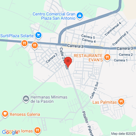 Clínica La Mariana map