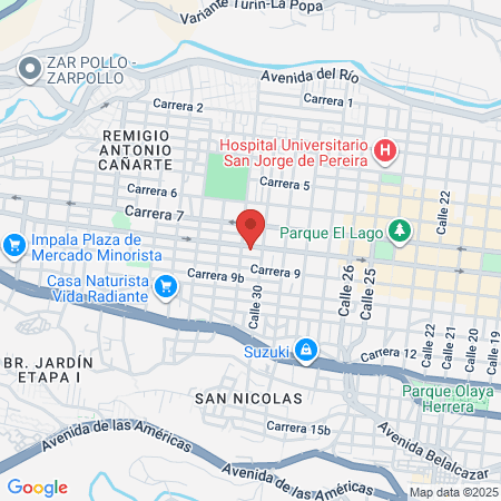 Crosfit Pereira Madbox map