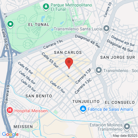 Sala De Belleza M And D map