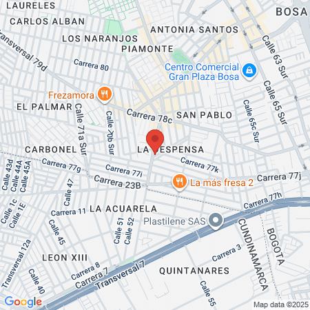 Sala De Belleza Maria E map