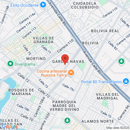 Spa De Uñas M C map